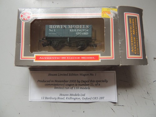 Boxed dapol limited edition - boxed,