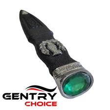 Sgian Dubh Green Stone Dummy