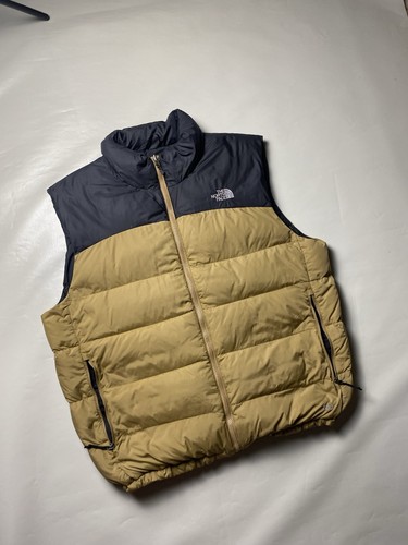 North face puffer gilet - face,