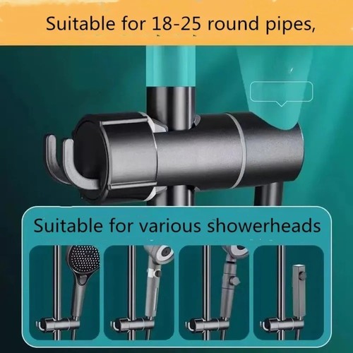 Shower head holder with - shower,