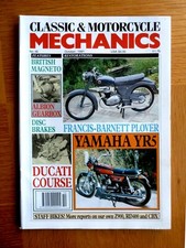 Classic Mechanics Magazine No 48 October 1991 Ducati, Francis-Barnett, Yamaha