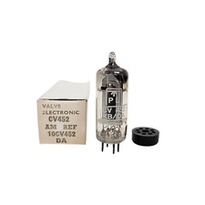 6AT6 CV452 DH77 MULLARD NOS BOXED VALVE TUBE