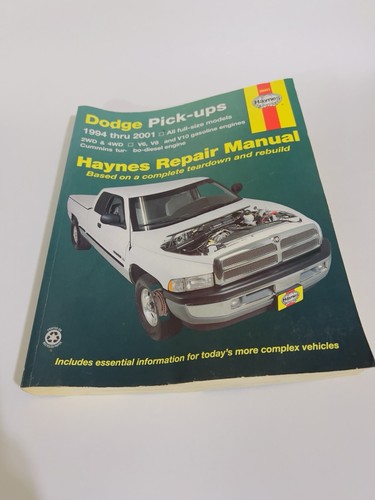 Haynes repair manual - repair,