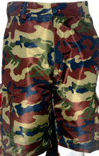 Mens Camu Army Cargo Combat Waterproof Short
