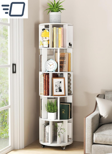 Tier rotating bookshelf - tier,