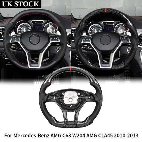 Carbon fiber steering wheel - fiber,