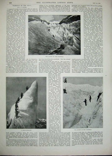 Old antique print 1896 - antique,
