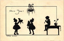 Postcard Vintage "God Jul"