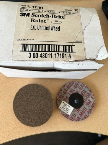 Scotch brite roloc - 3m, exl