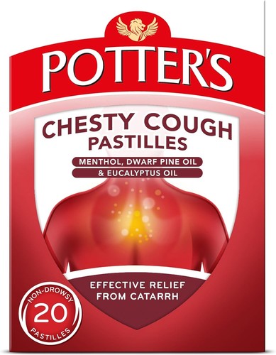 Potter chesty cough - potter's,