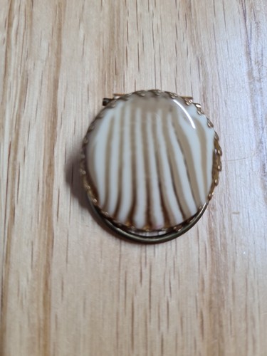 Vintage scarf ring clip - ring,