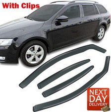Wind Deflectors compatible For SKODA OCTAVIA mk3 LTB 5doors 2013-2019 4-pcs/Set