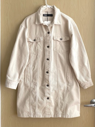 Zara corduroy jacket cream - jacket,