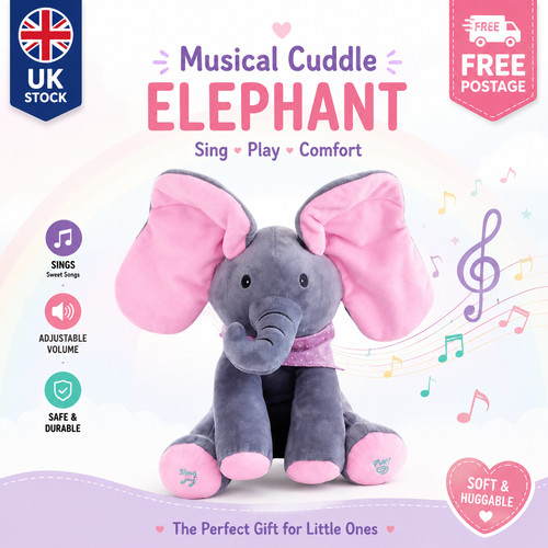30cm elephant plush - 30cm,