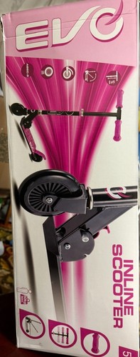 Evo pink inline wheel - inline, 2-wheel