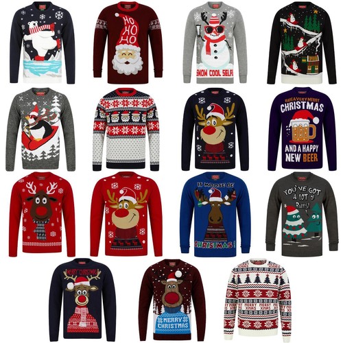 Mens christmas jumpers funny - jumpers,