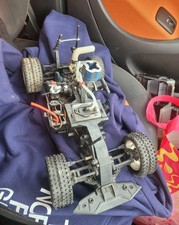 Rare kyosho nitro rc car 1/10