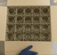 24 x 500ml Glass Jars with