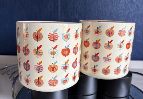 Ceramic crofton canisters - ceramic,