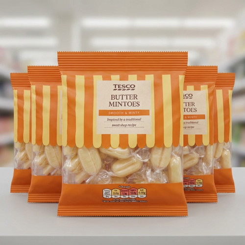 Tesco butter mintoes 5x200g - tesco,
