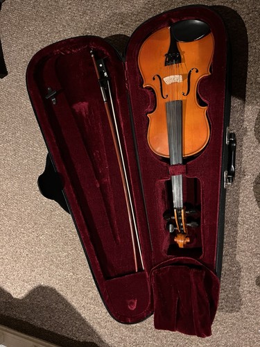 Violin stentor with bow - with,