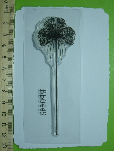 Tall single poppy cling - tall,