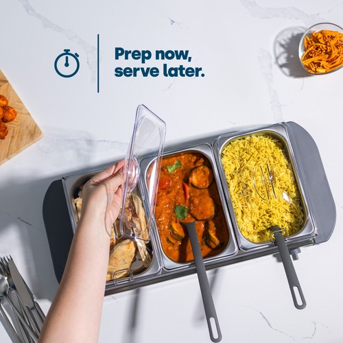 Livivo buffet server tray - livivo,