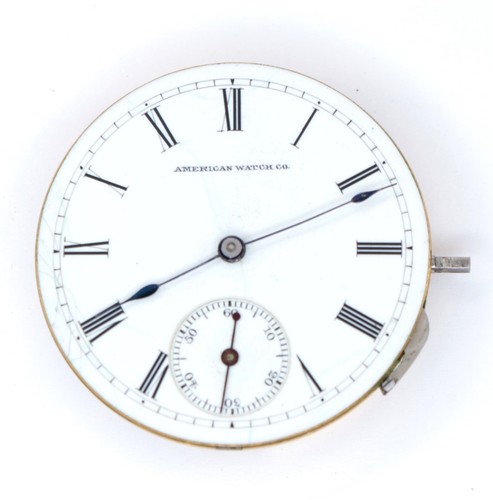 Waltham pocket watch movement - watch,