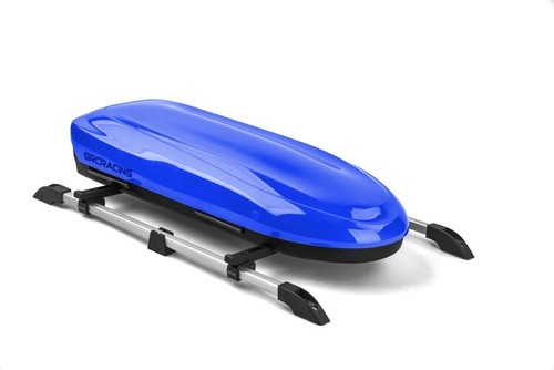Grc blue roof box rack - roof,