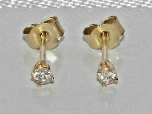 9ct gold real diamond - 9ct,