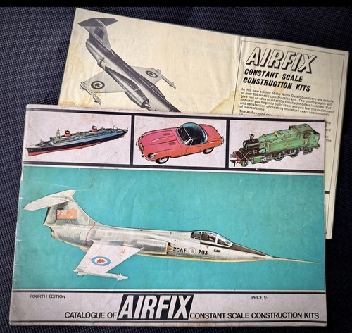 Vintage airfix catalogue - airfix, catalogue’s