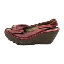 Fly london red - fly, leather