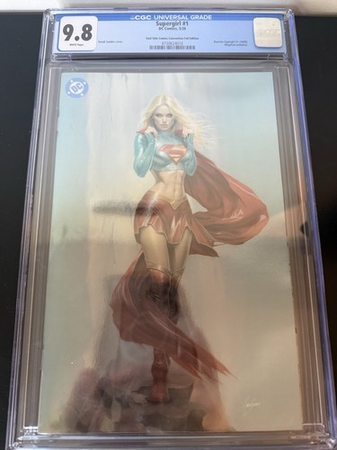 Supergirl cgc 8 natali - supergirl,
