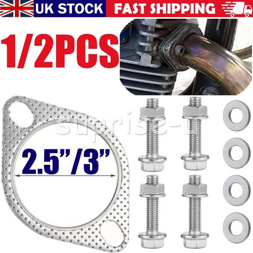 2pcs 3 exhaust flange - exhaust,