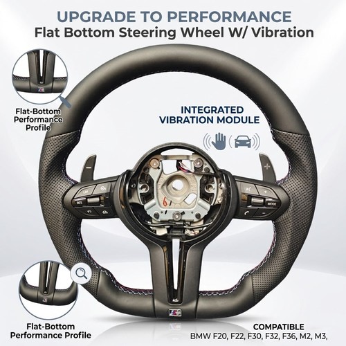 Flat bottom steering wheel - flat,