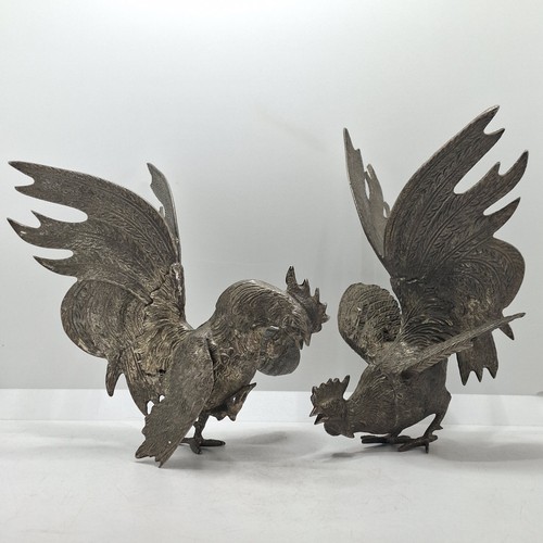 Silvered cast brass - silvered,