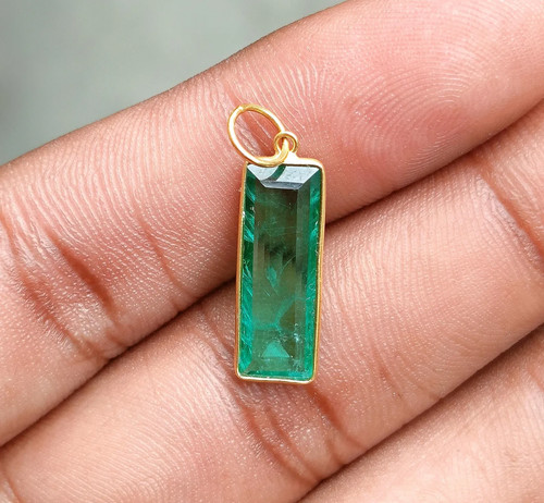 Natural green emerald - natural,