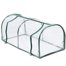 GREENHOUSE TUNNEL WEATHER RESISTANT STURDY VERSATILE PLANT VEGETABLE GROW HOUSE