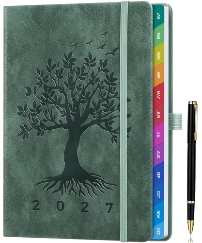 Diary 2027 week - diary, view