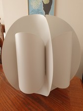Ikea Trubbnate White Pendant Light Shade - retro/60s/70s/futuristic/space style