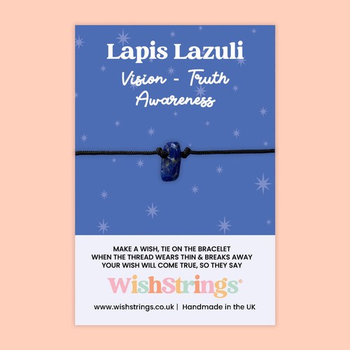 Wishstrings lapis lazuli - ‘lapis, lazuli’