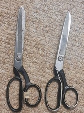 Two Pairs of Vintage Dressmaking Scissors One Pair Joseph Rodgers. Sheffield