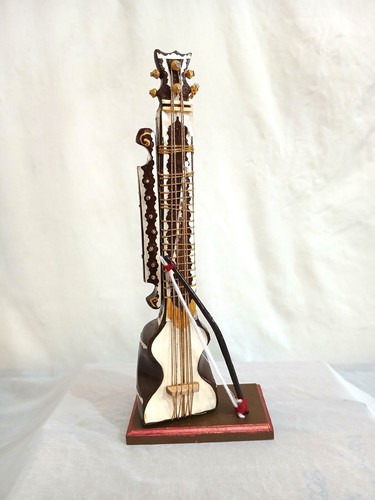 Wooden decorative dilruba - wooden,