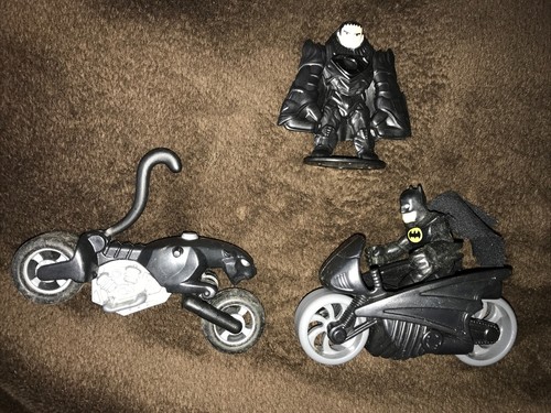 Cat woman bike and batman - dc,