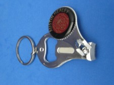 AUSTIN HEALEY LOGO KEY RING NAIL CLIPPER BOTTLE OPENER #114