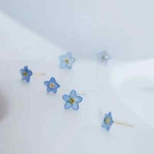 Natural Flower Jewellery blue