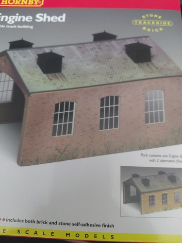 Hornby engine shed - engine,