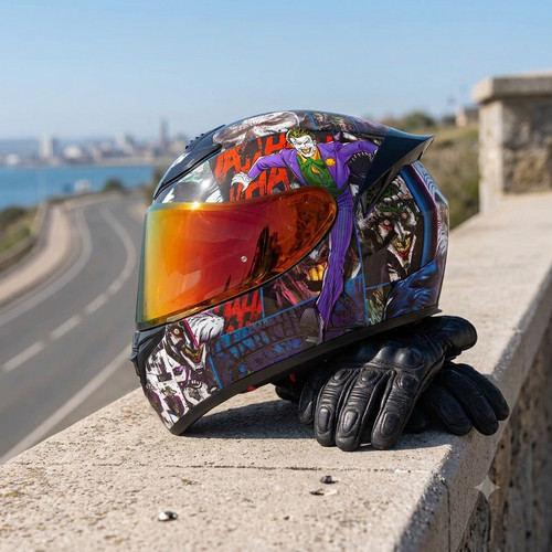 Full face shield motorcycle - full,