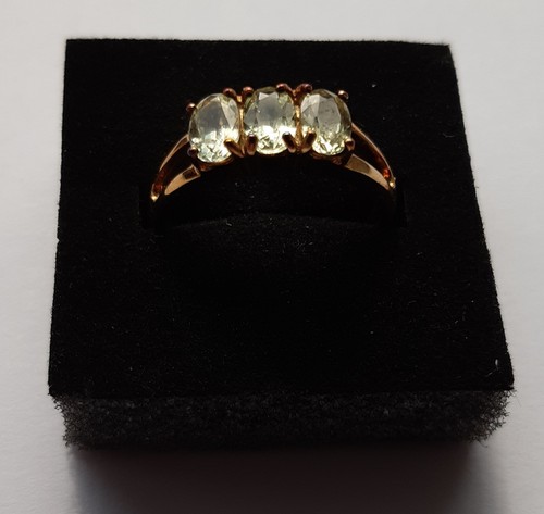 Gold magara chrysoberyl - 9k,