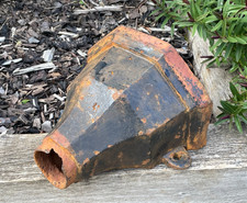 Antique Vintage Gutter Cast